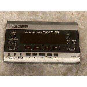 Boss MICRO BR 4-Track Digital Pocket Recorder Multitrack Tested